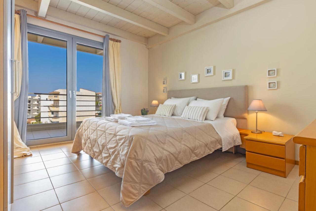 Sunny Penthouse,Modern Amenities+Aegean View Apartment Rhodes City Exterior foto