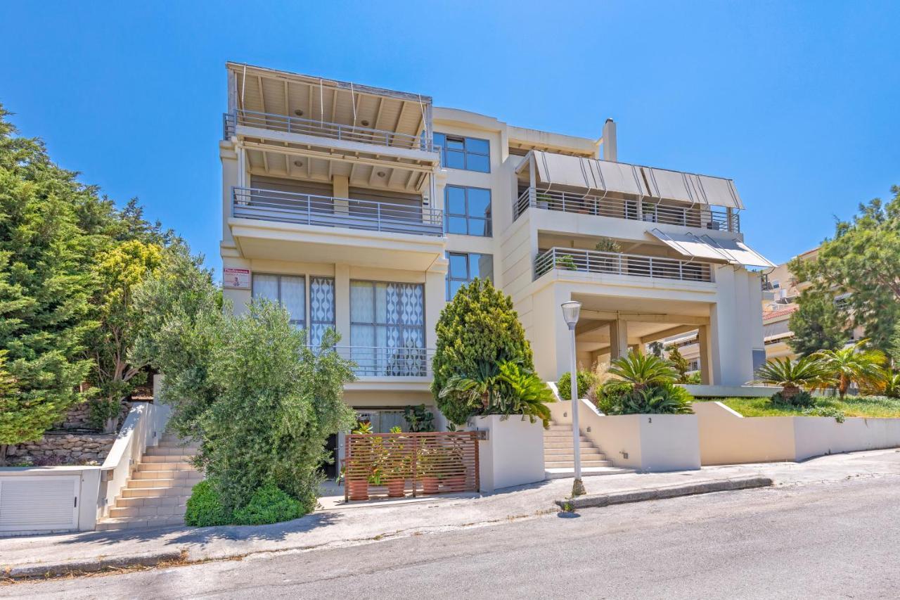 Sunny Penthouse,Modern Amenities+Aegean View Apartment Rhodes City Exterior foto