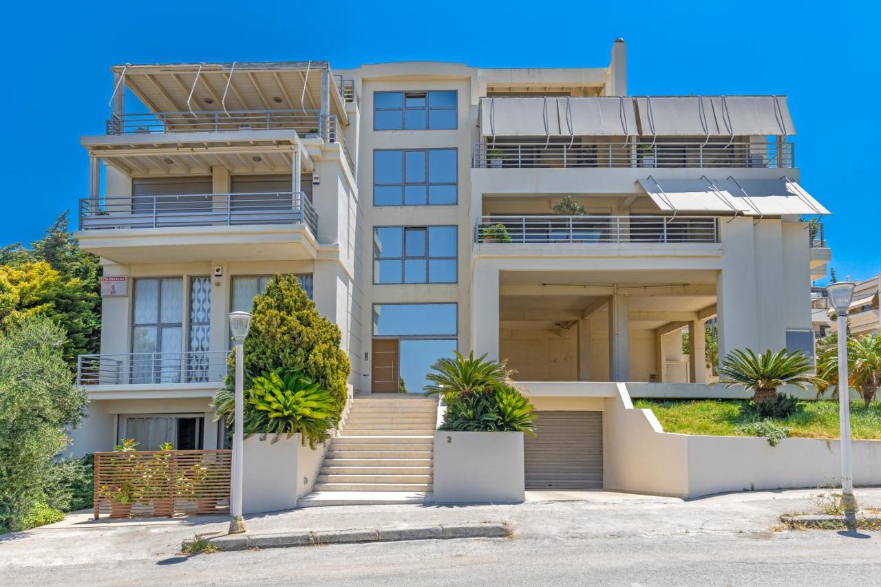 Sunny Penthouse,Modern Amenities+Aegean View Apartment Rhodes City Exterior foto